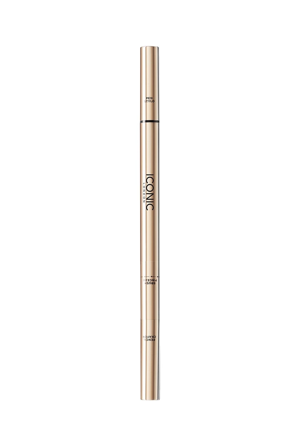 ICONIC LONDON Triple Precision Brow Definer - Chocolate Brown (0.9g)