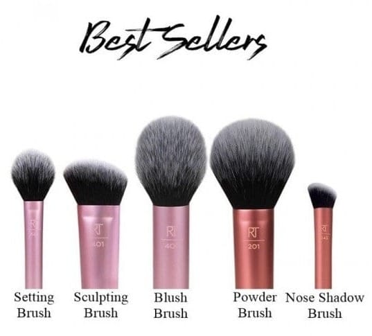 Real Techniques Face Essentials Brush Set - (Pack Of 5) - Image 3