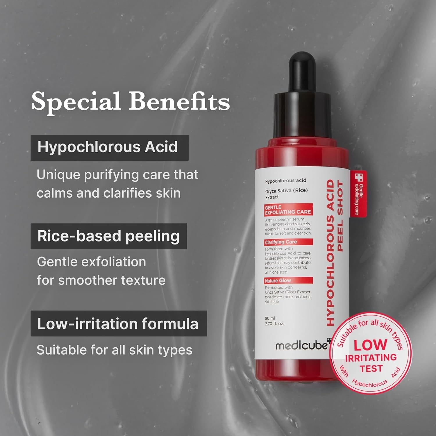 Medicube Peel Shot with Hypochlorous Acid - (80ml) - Image 2