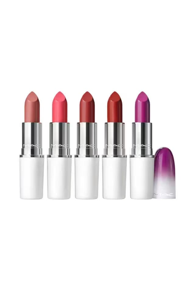Mac Lipstick Holiday Vault Pack of 5 Full Size lipsticks - Image 3