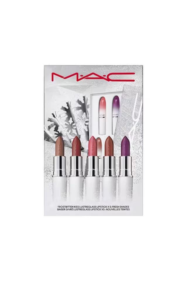 Mac Lipstick Holiday Vault Pack of 5 Full Size lipsticks
