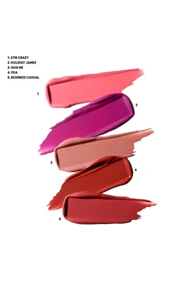 Mac Lipstick Holiday Vault Pack of 5 Full Size lipsticks - Image 5