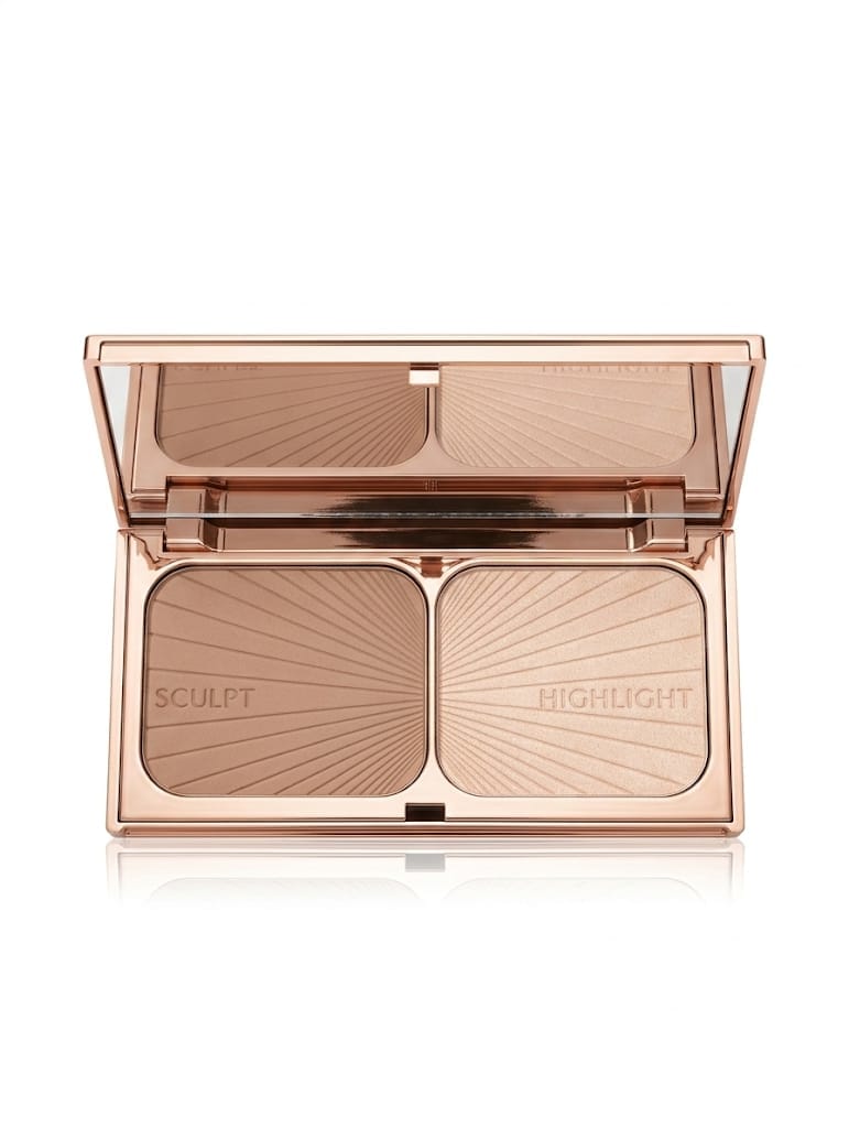 Charlotte Tilbury Filmstar Bronze and Glow Face Sculpt & Highlighter Palette - (22.5g)
