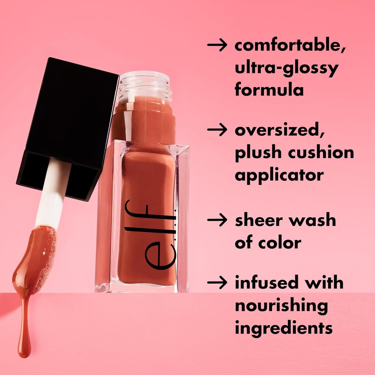 Elf Glow Reviver Lip Oil - (7.6ml) - Image 2
