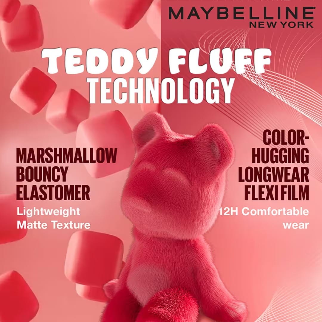 Maybelline New York Superstay Teddy Tint Lip and Cheek Color - (5ml) - Image 2