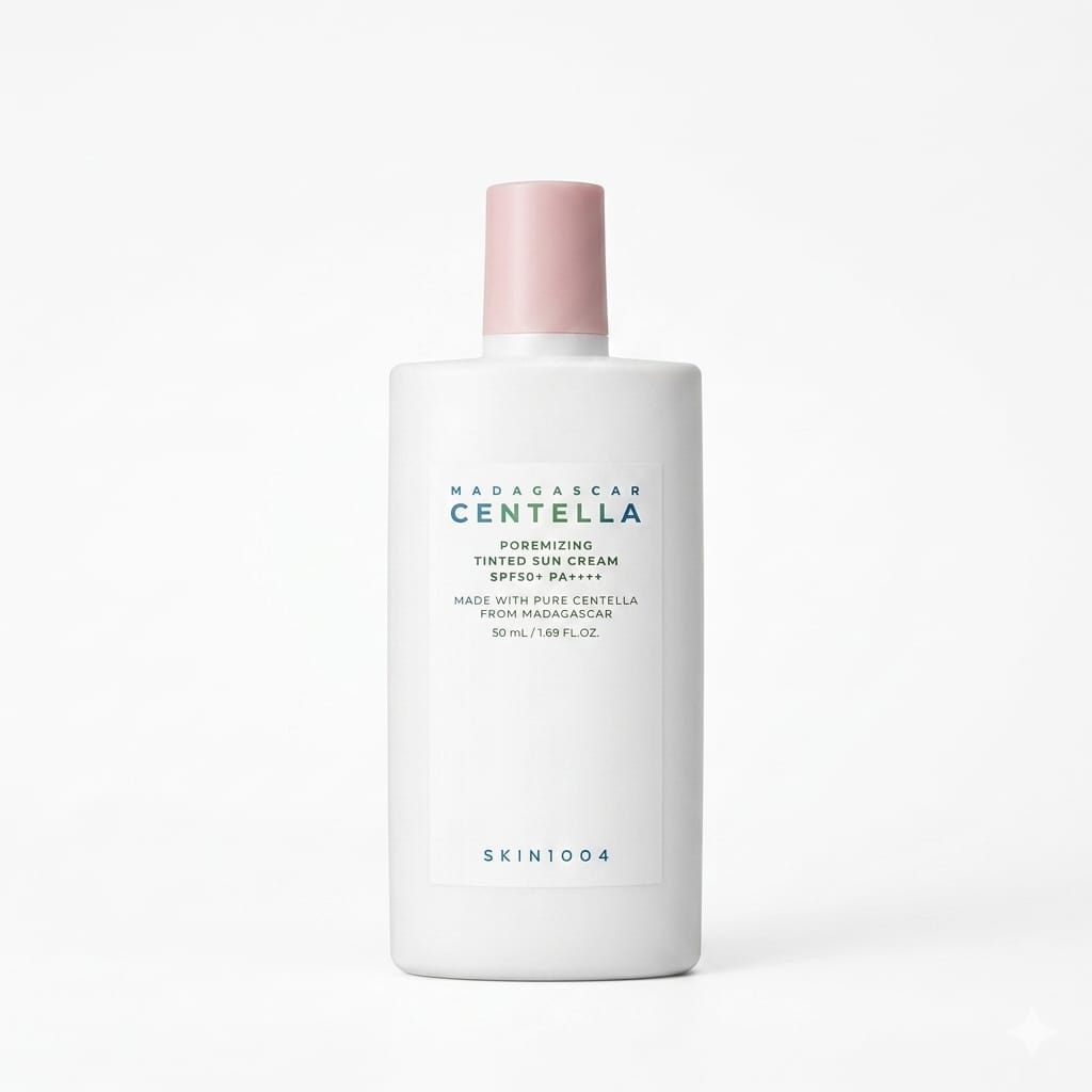 Madagascar Centella Poremizing Tinted Sun Cream - (50ml)
