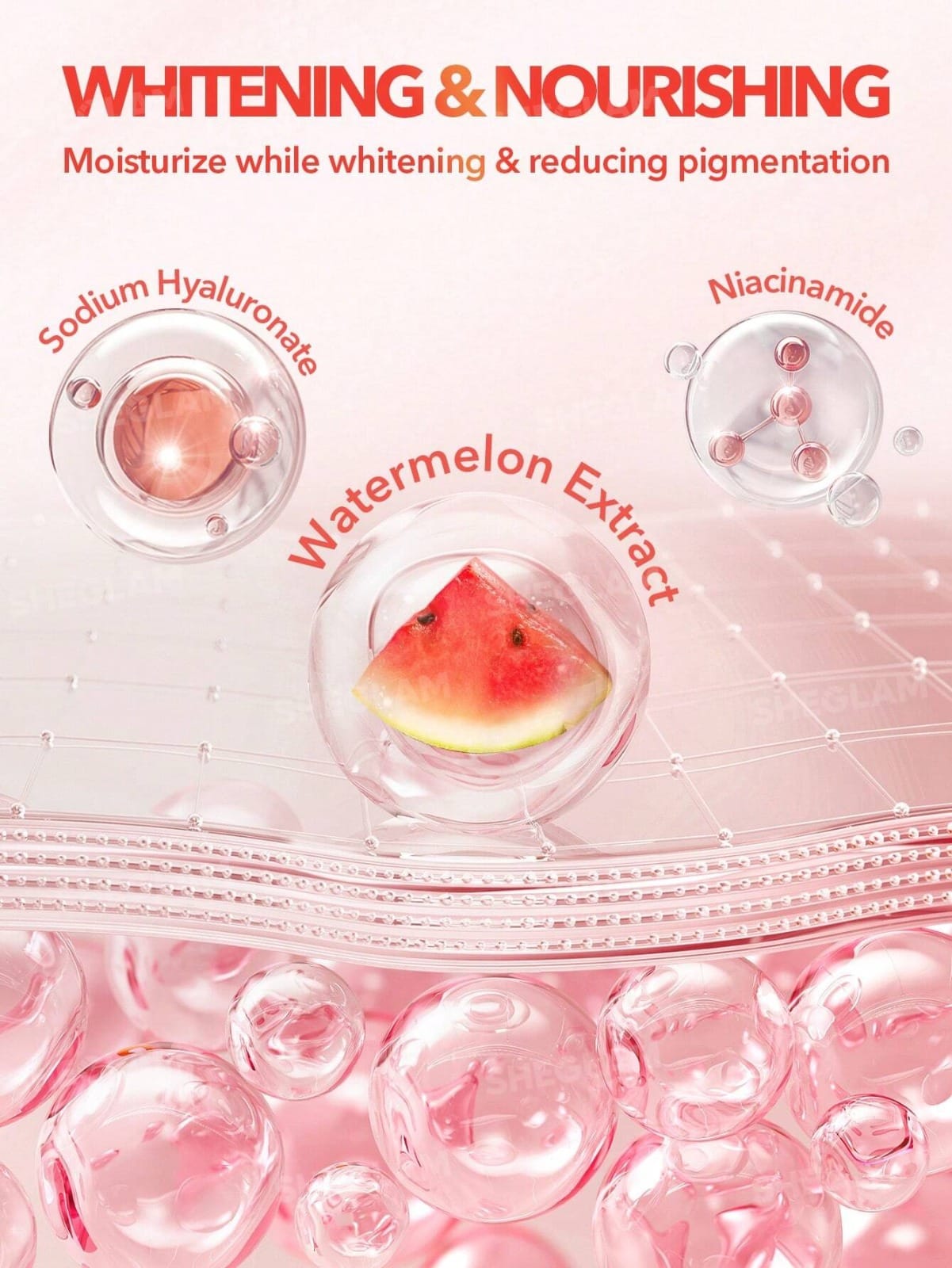 Sheglam Melon Melt Niacinamide Serum Primer - (30ml) - Image 6