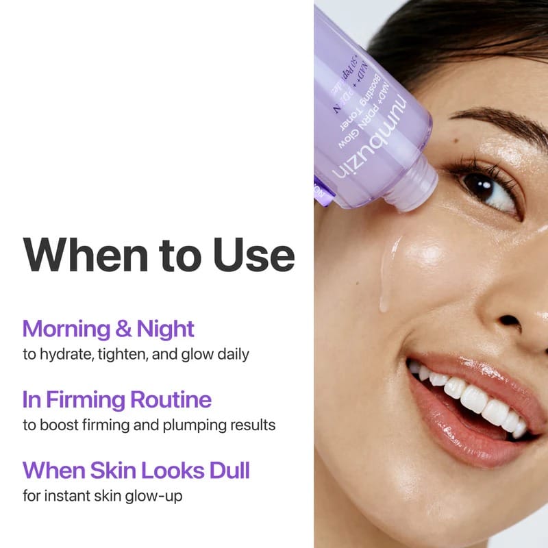 Numbuzin No.9 NAD+ PDRN Glow Boosting Toner - (150ml) - Image 7