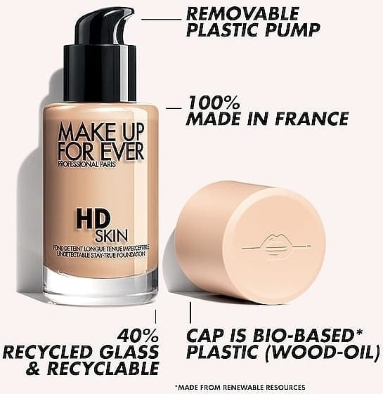 Make Up For Ever Hd Skin Foundation (Tester) - Image 4