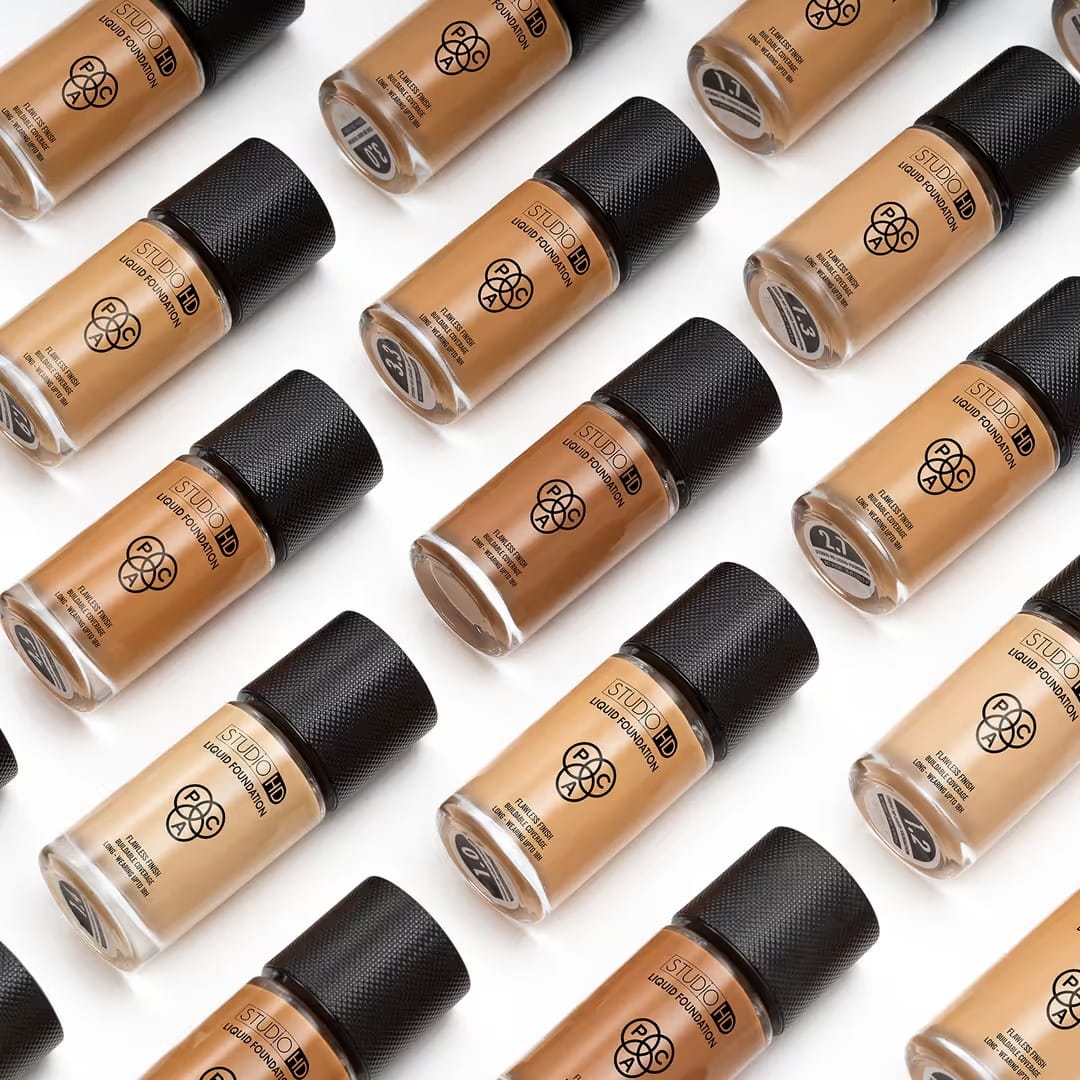 PAC Studio HD Liquid Foundation - 1.2 (28ml) - Image 4