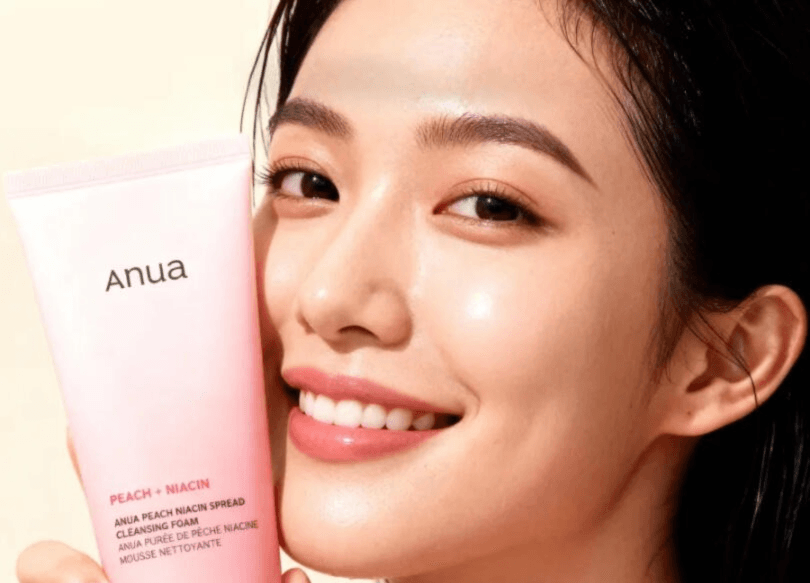 Anua Peach Niacin Spread Cleansing Foam - (150ml) - Image 6