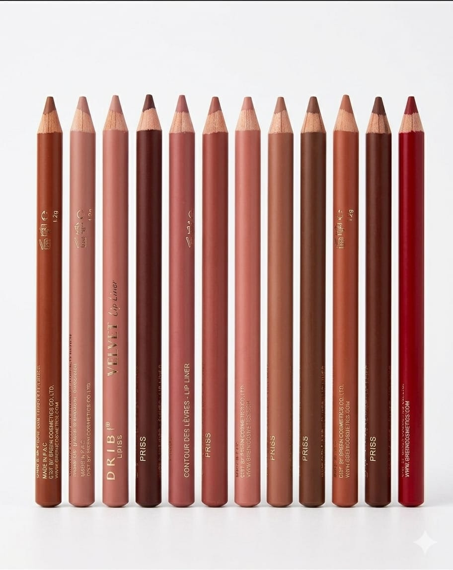 BRIBRI Velvet Contour Lip Liner - (Pack of 12) - Image 2