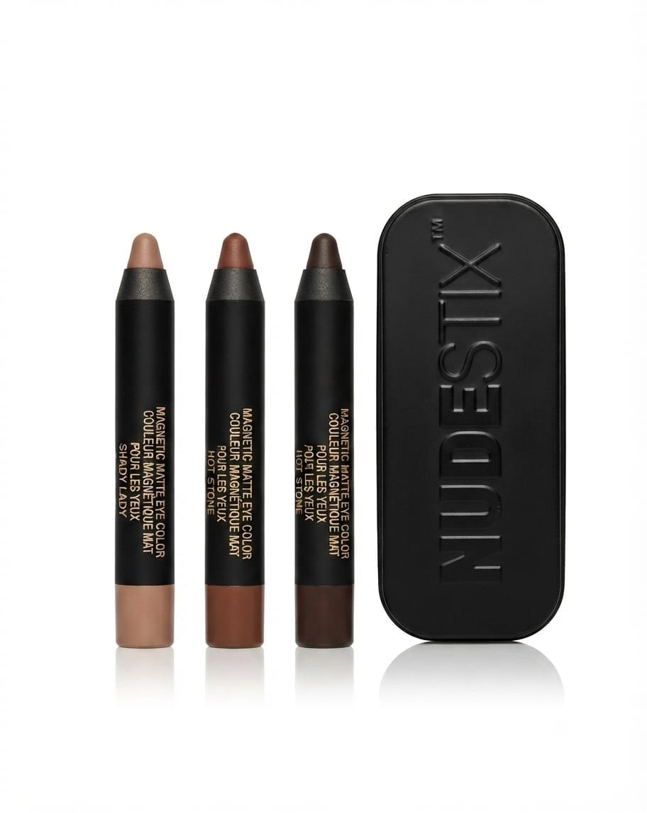 Nudestix Magnetic Matte Eye Color Set of 3 - (Tester)