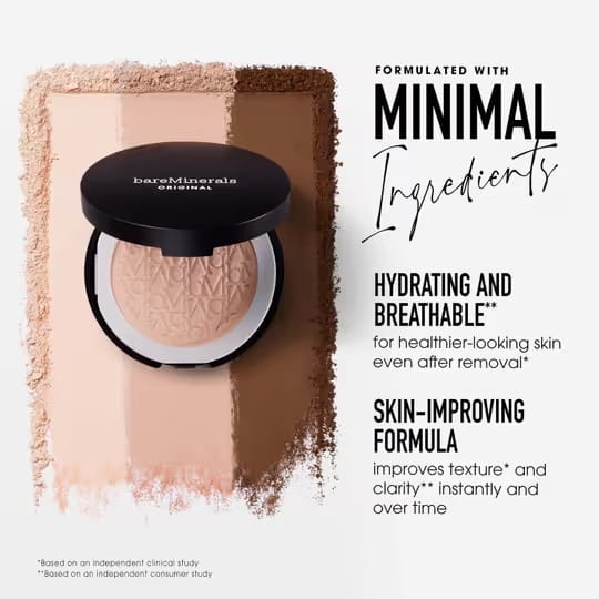 Bare Minerals Original Pressed Powder Foundation (9g) - Image 4