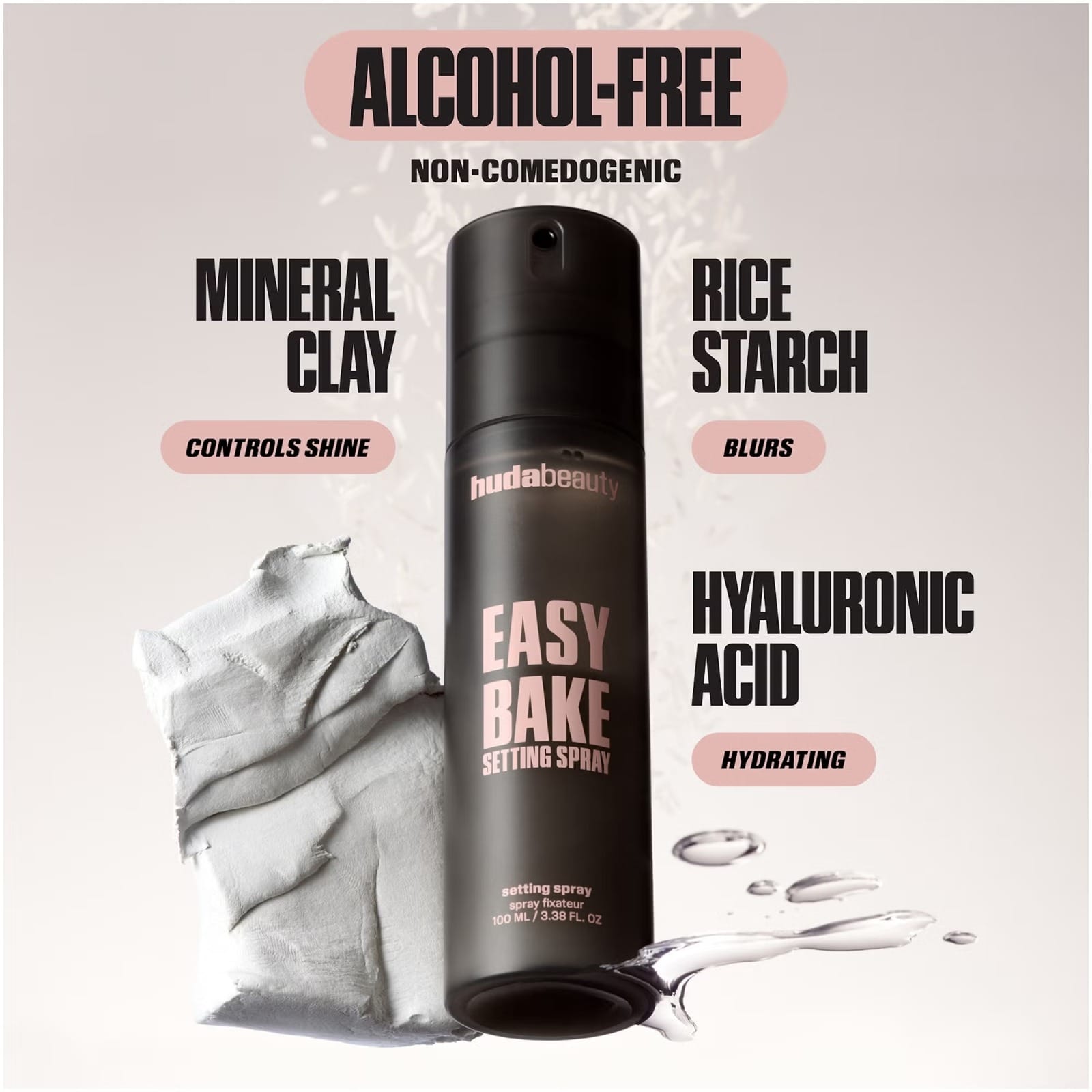 Huda Beauty Easy Bake Setting Spray - (100ml) - Image 4