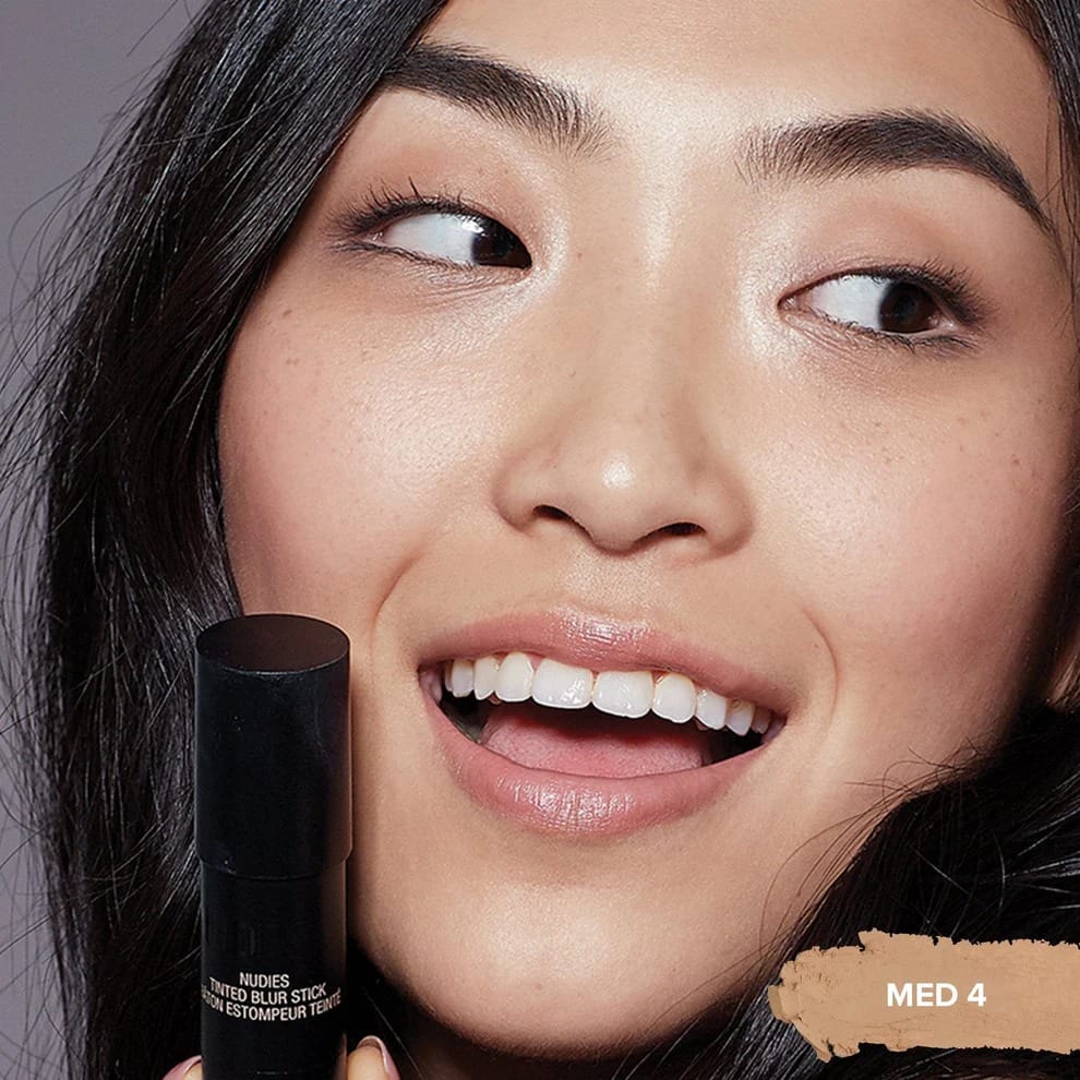 Nudestix Tinted Blur Foundation Stick - Medium 4 (Tester) - Image 2
