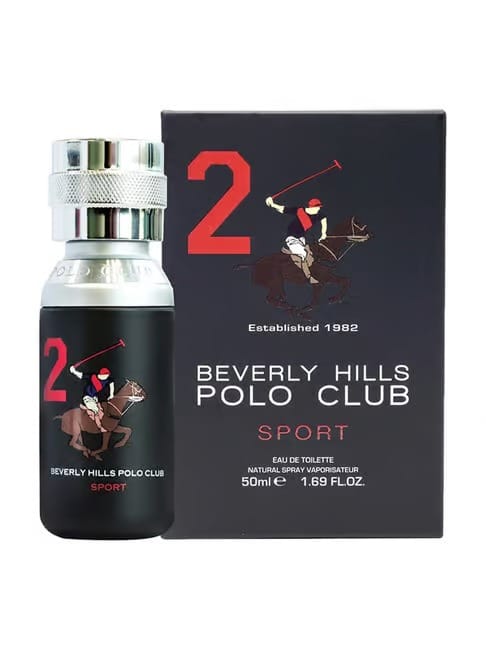 Beverly Hills Polo Club Sport 2 Eau De Toilette For Men - (100ml) - Image 2