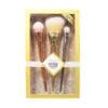 Real Technique Bold Metals Collection Essentials Brush Set Pack of 3 - (Broken Box)