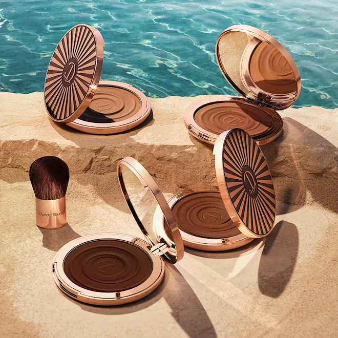 Charlotte Tilbury Beautiful Skin Sun-Kissed Glow Bronzer – 2 Medium (21g) - Image 5
