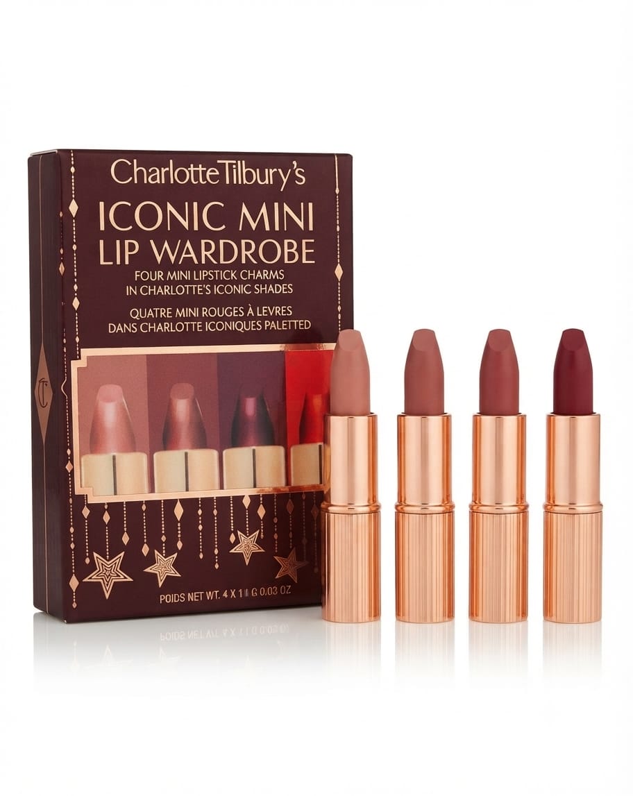 Charlotte Tilbury Iconic Mini Lip Wardrobe Lipsticks