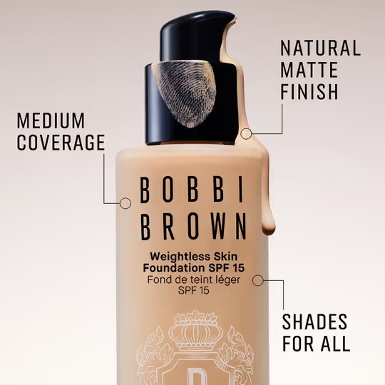 Bobbi Brown Weightless Skin Finish Foundation SPF15 -(30ml) - Image 2