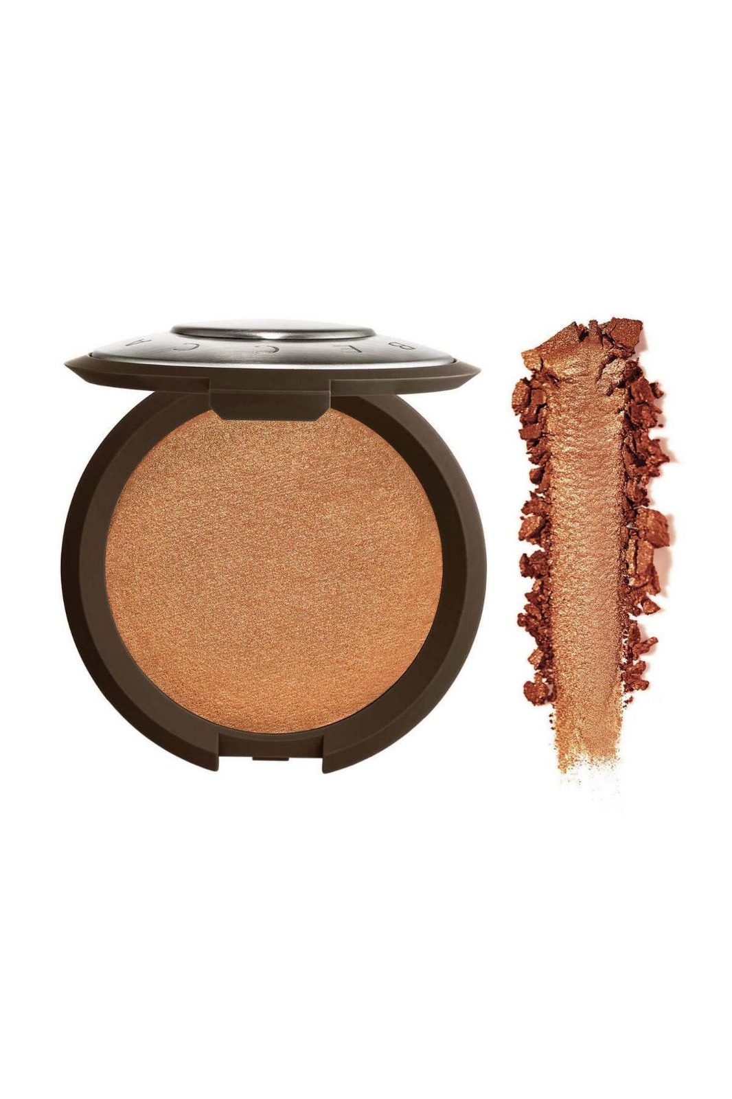 Becca Cosmetics Shimmering Skin Perfector Pressed Highlighter – Chocolate Geode (7g) - Image 2