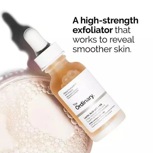 The Ordinary Lactic Acid 5% + Ha 2% Serum - (30ml) - Image 3