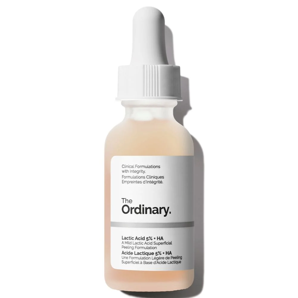The Ordinary Lactic Acid 5% + Ha 2% Serum - (30ml)