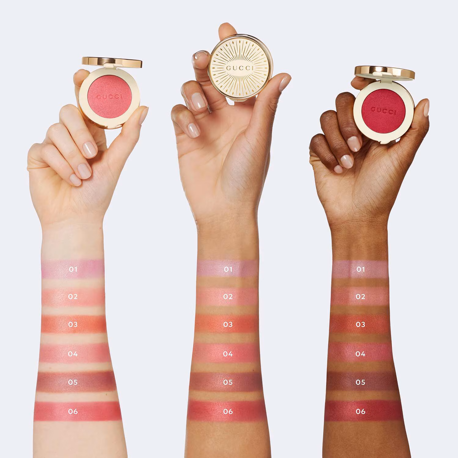 Gucci Glow Powder Blush – 06 Bright Ruby (5.5g) - Image 3