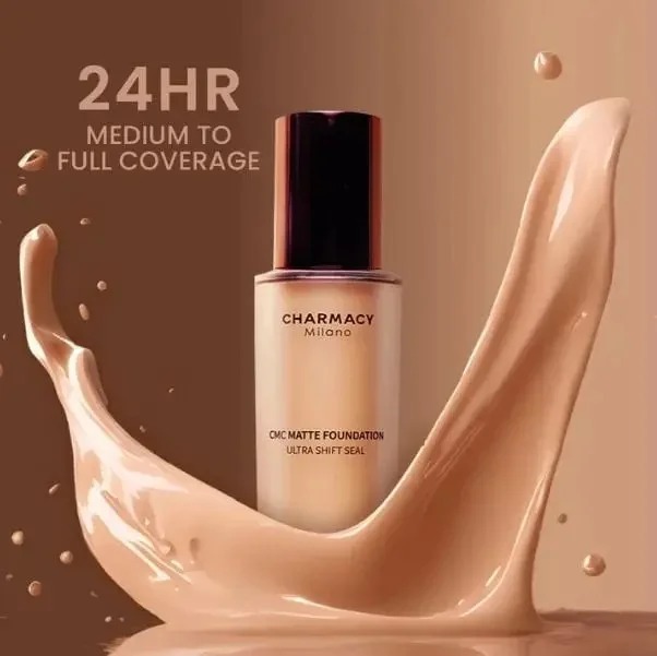 Charmacy Milano CMC Matte Foundation – 03 (30ml) - Image 5