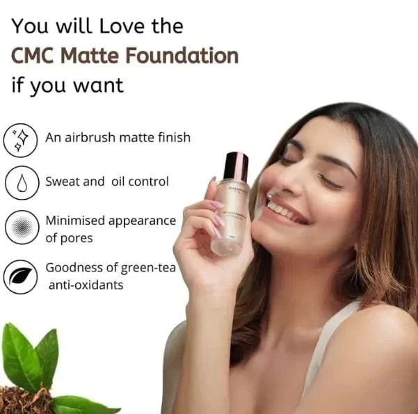 Charmacy Milano CMC Matte Foundation – 03 (30ml) - Image 4