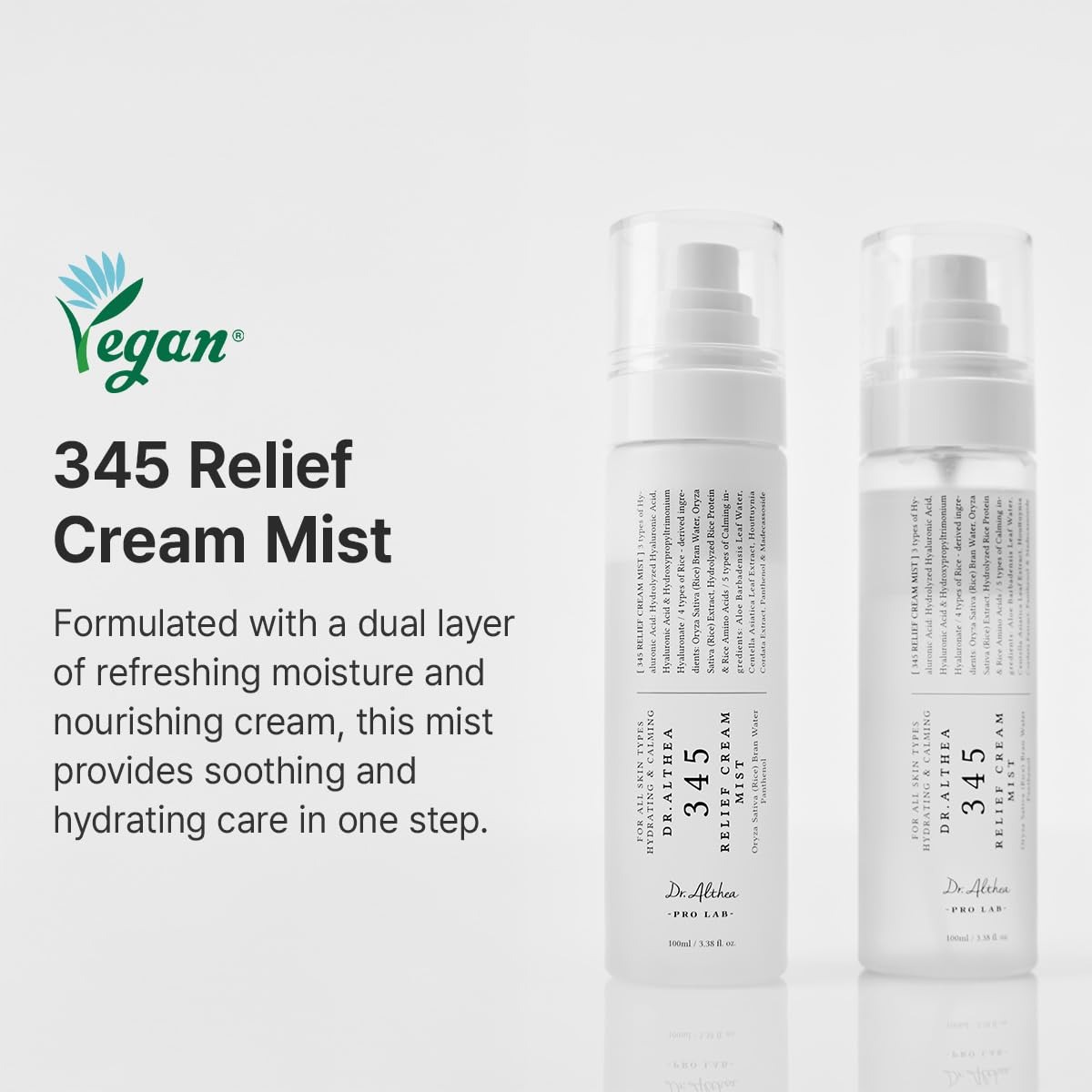 Dr.Althea 345 Relief Cream Mist - (60ml) - Image 2