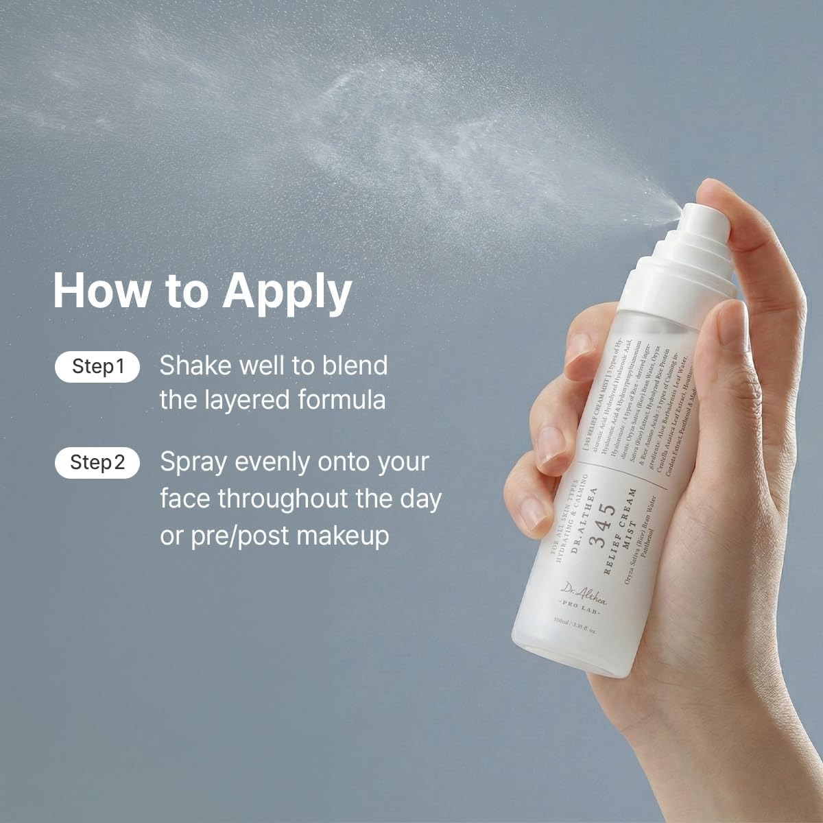 Dr.Althea 345 Relief Cream Mist - (60ml) - Image 5