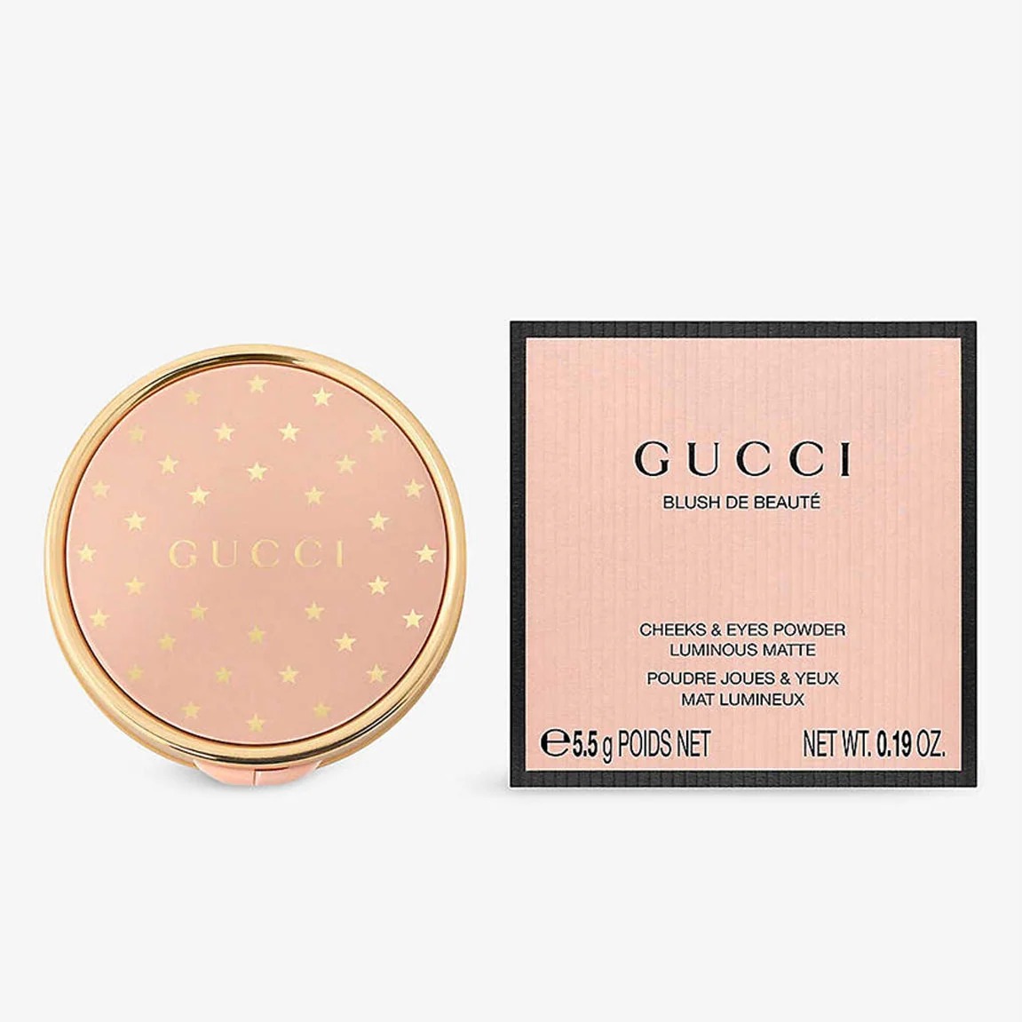 Gucci Luminous Matte Powder Blush - 05 Rosy Beige - Image 2