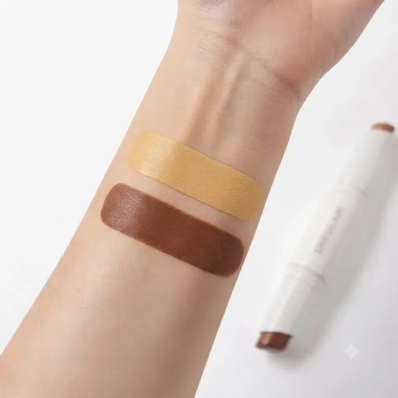 SHEGLAM Pout Pillow Cushion Lip Gloss – Mocha and Champagne (10g) - Image 2