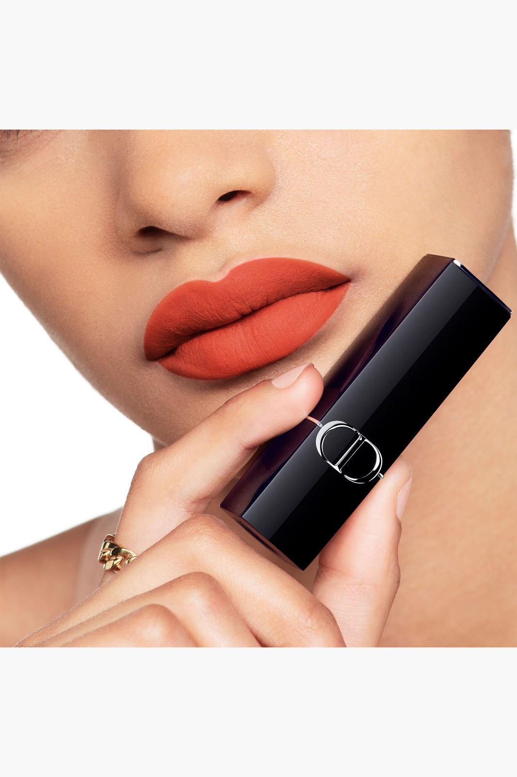 Dior Rouge Velvet Matte Lipstick - 314 Grand Bal - Image 3