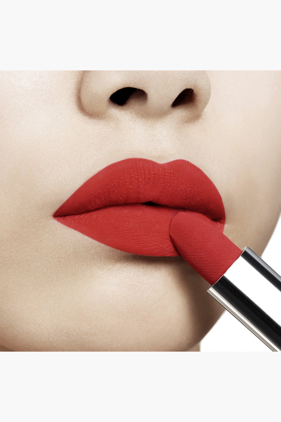 Dior Rouge Velvet Matte Lipstick - 999 - Image 2