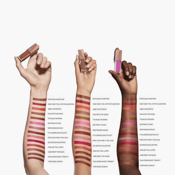 Valentino 2 In 1 Lip And Blush Soft Matte Color - 111A Undressed Velvet - Image 6