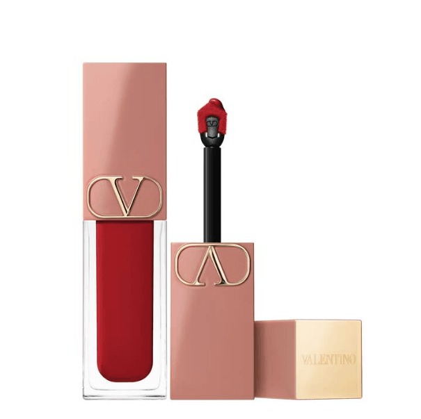 Valentino 2 In 1 Lip And Blush Soft Matte Color - 220A Take The Lipstick And Run Clear