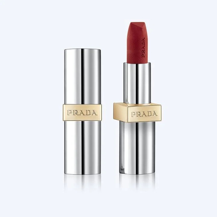 Prada Monochrome Hyper & Soft Matte Lipstick – B03 Mahagony (3.8g)