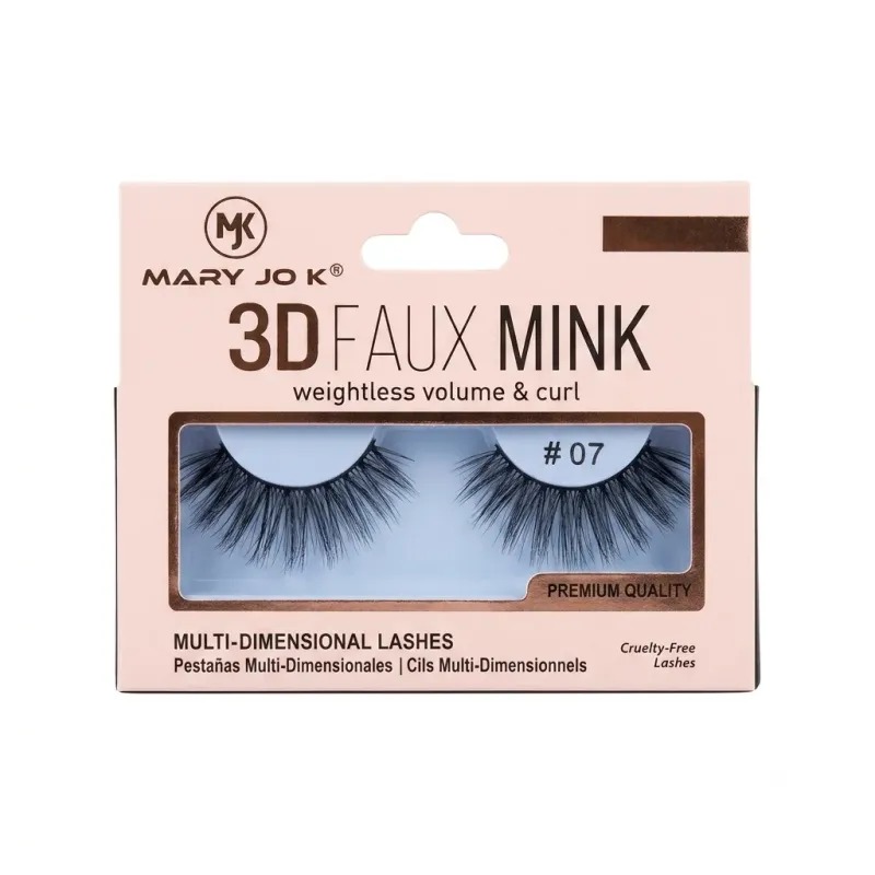 Mary Jo K 3D Faux Mink Eyelashes – 07