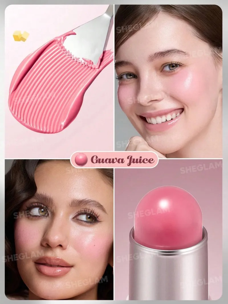 Sheglam Buttery Bliss Blush Stick – Guava Juice - Image 2