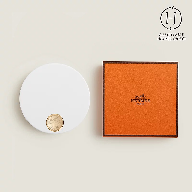 Hermes Plein Air Iridescent Mineral Powder - 01 Rose Atacama - Image 3