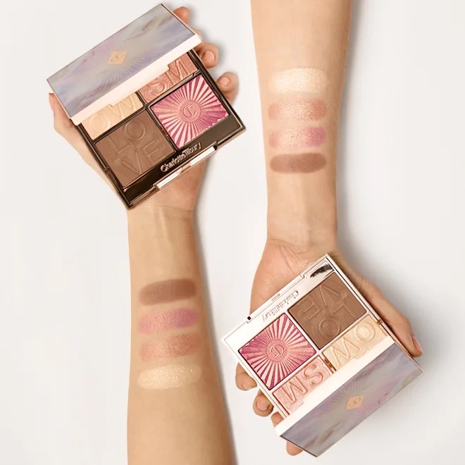 Charlotte Tilbury Glowgasm Face Palette - Lovegasm - Image 4