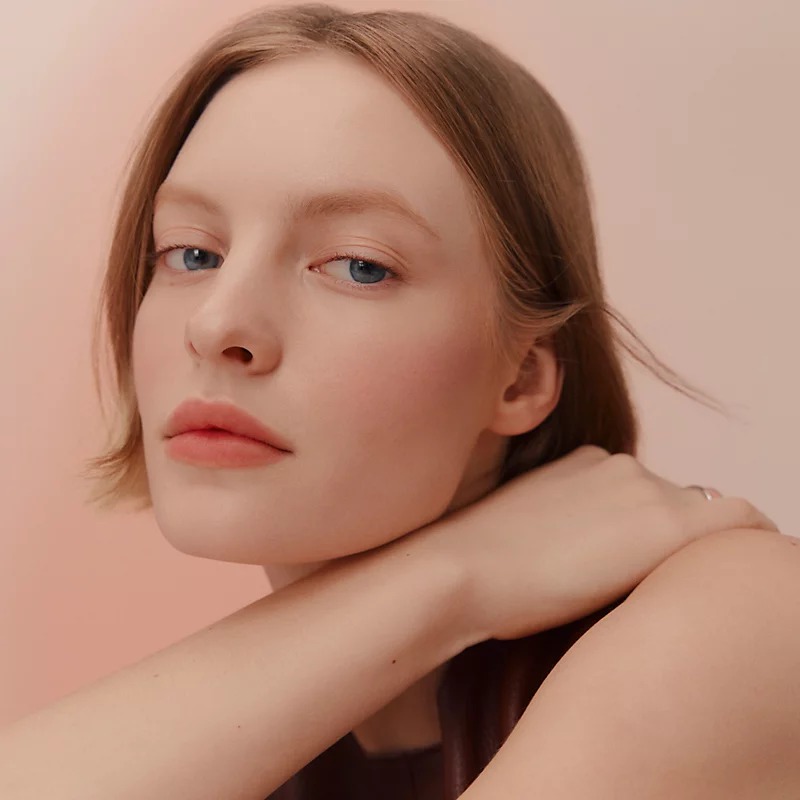 Hermes Silky Blush Powder - 28 Rose Plume - Image 3