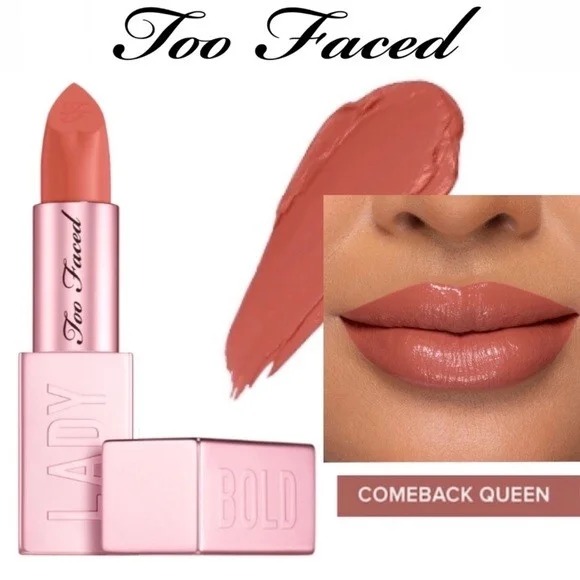 Too Faced Lady Bold Lipstick - Comeback Queen - Image 3