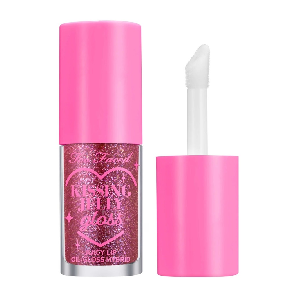 Too Faced Kissing Jelly Lip Oil Gloss - Grape Soda
