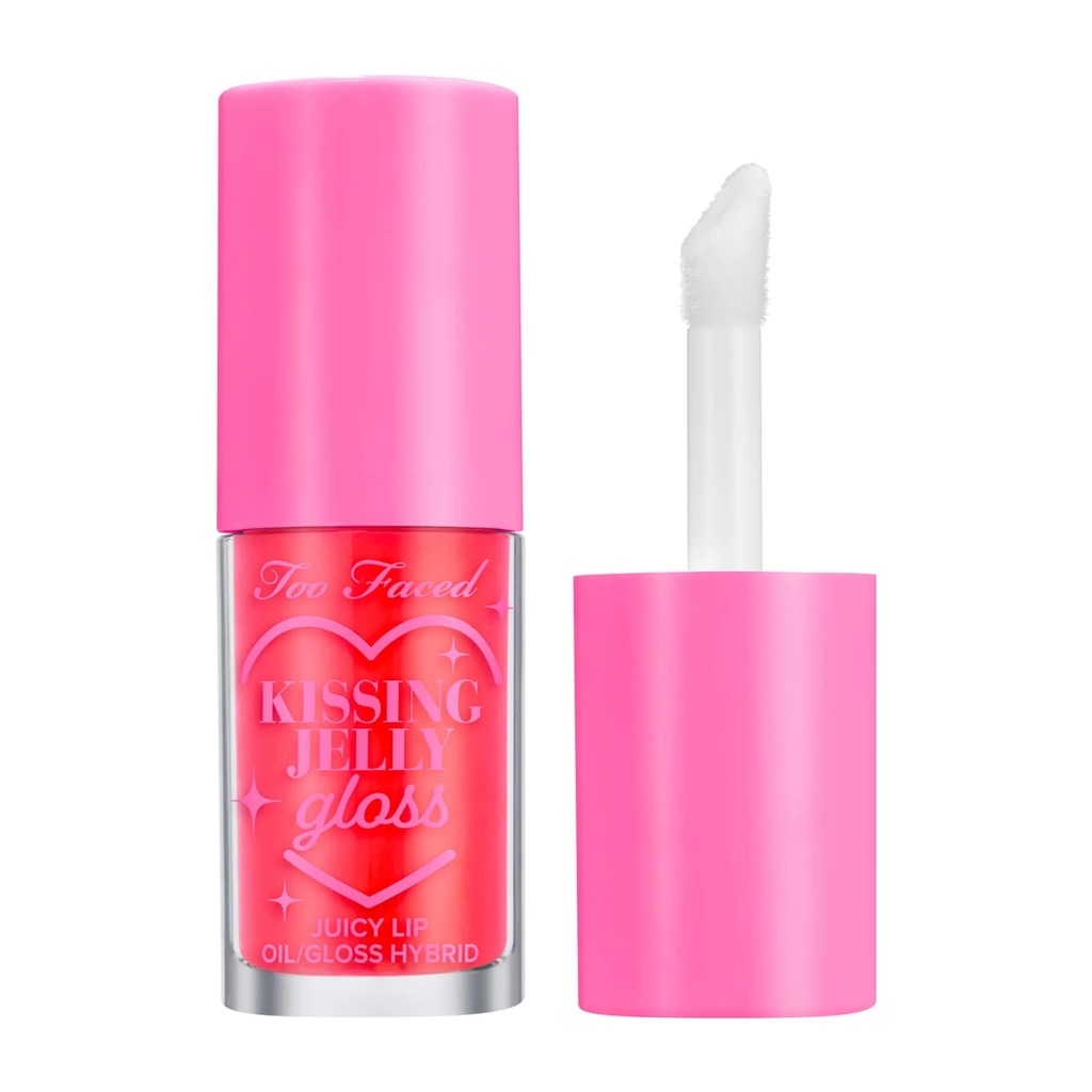 Too Faced Kissing Jelly Lip Oil Gloss - Sour Watermelon