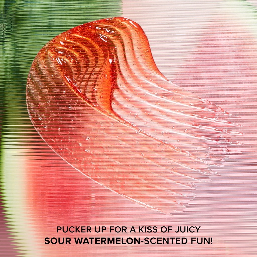 Too Faced Kissing Jelly Lip Oil Gloss - Sour Watermelon - Image 4
