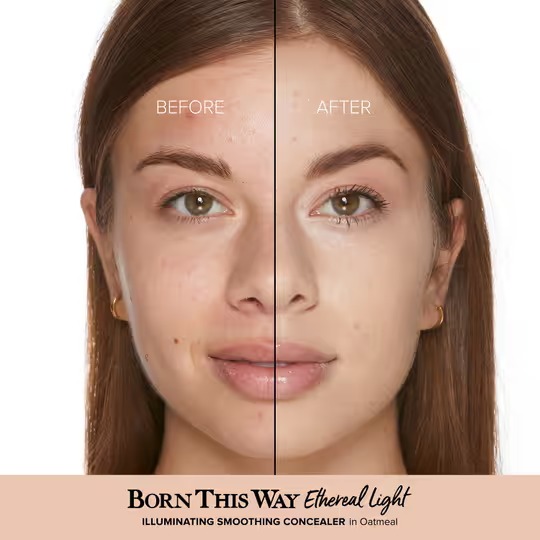 Too Faced Born This Way Ethereal light Smoothing Concealer – Oatmeal (5ml) - Image 6